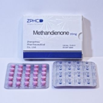 Метандиенон ZPHC (Methandienone) 50 таблеток (1таб 20 мг) - Тараз
